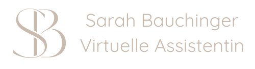 Sarah Bauchinger – deine virtuelle Assistentin